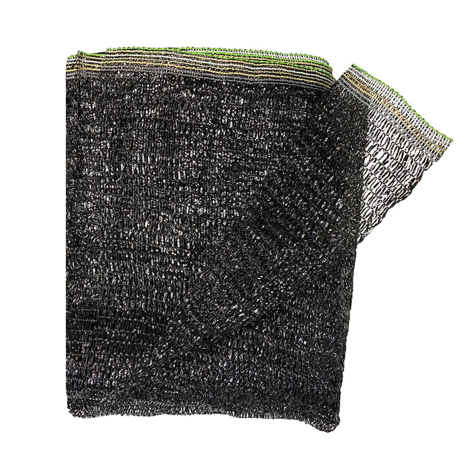 Cool Area sunblock shade cloth blocks 55% of sun for a 6.5x10ft outdoor setup.