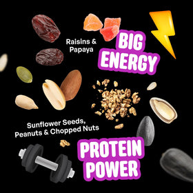 COOL BIRDS Nut & Fruit seed real fruit mix with raisins and papaya.