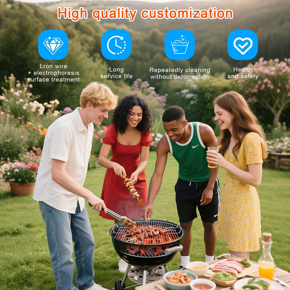 Coolbird easy, tool-free installation for quick grill upgrades.