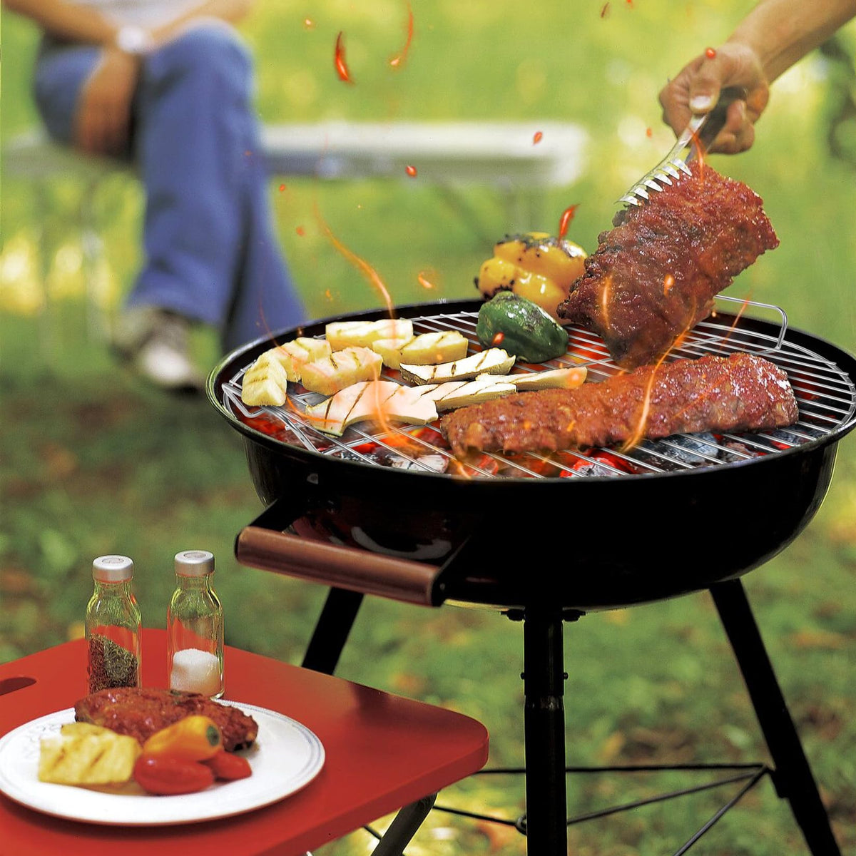 Coolbird heavy-duty steel grate for Weber 22in, sturdy and long-lasting.
