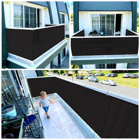 COOLBOYS balcony privacy screen on railing for upgrades