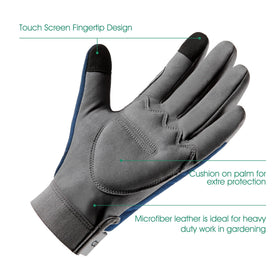COOLJOB breathable mesh top keeps hands cool during warm gardening.