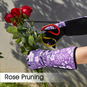 CoolJob bright designs improve visibility while gardening.