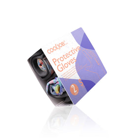 COOLJOB women's gloves with colorful design and flexible cuff for easy hand movement.
