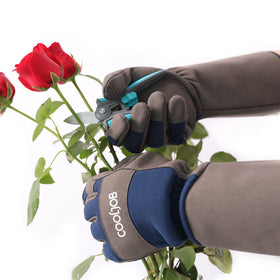 COOLJOB cushioned palms enhance comfort for long pruning sessions.