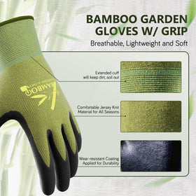 CoolJOB foamed nitrile-coated gloves provide non-slip grip for precise tool handling