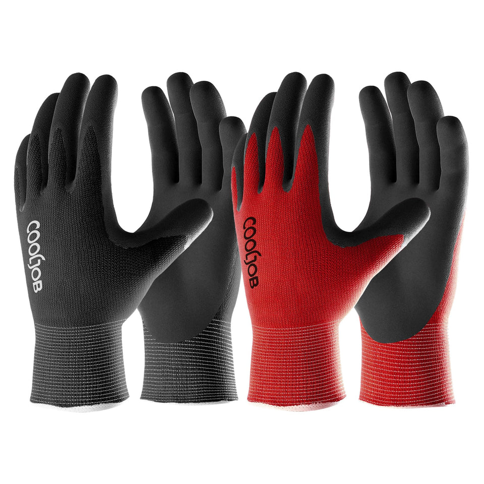CoolJob gardening gloves with breathable base keep hands cool in warm weather.