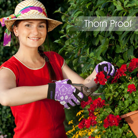 COOLJOB wrist Velcro closure secures fit and blocks debris