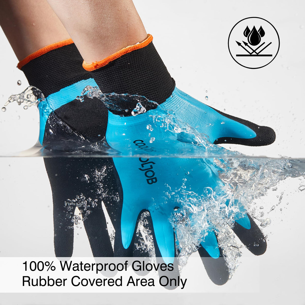 Soft 15-gauge polyester base provides comfort and breathability during tasks.