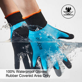 Soft 15-gauge polyester base provides comfort and breathability during tasks.