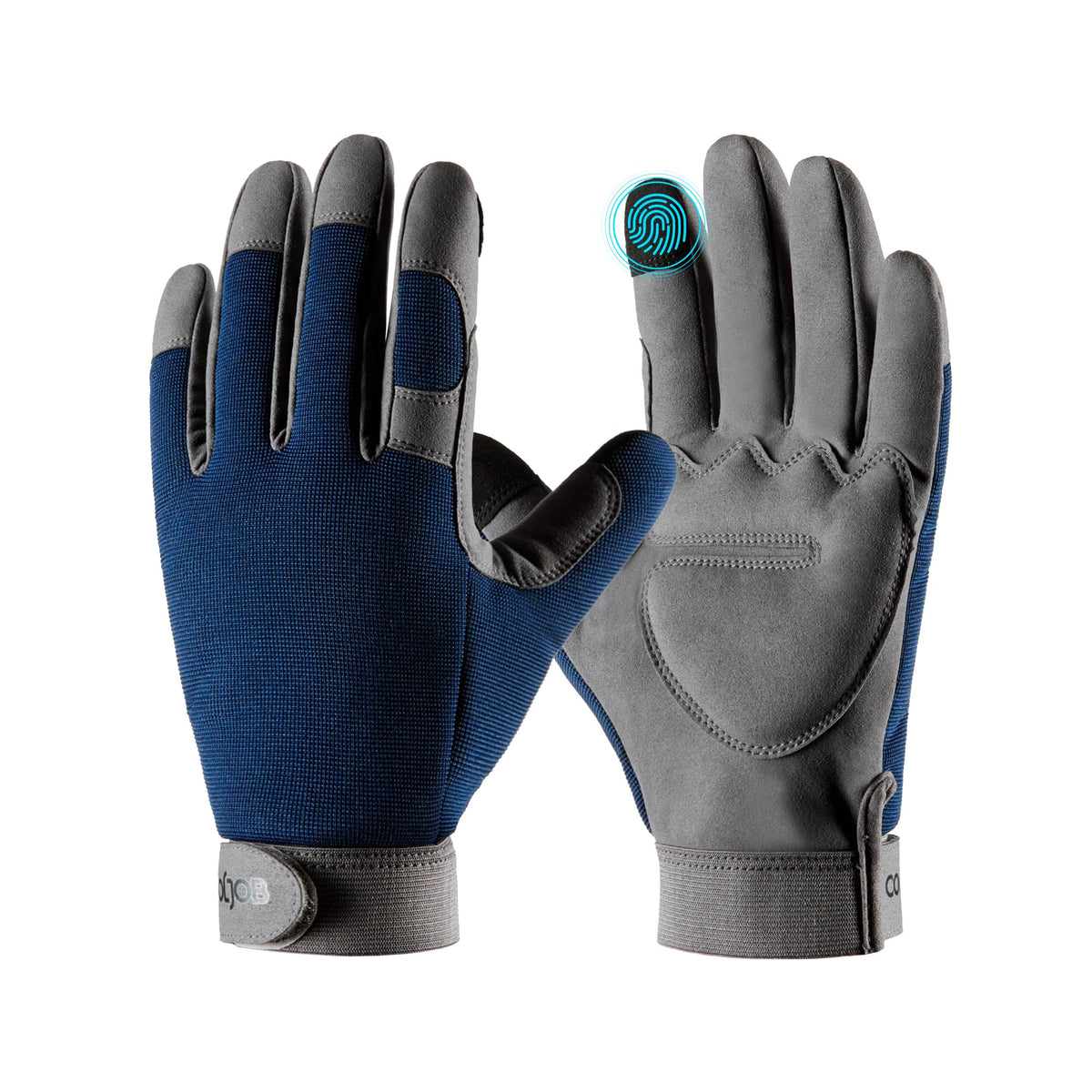 COOLJOB thorn-proof garden gloves navy offer durable grip for thorny pruning.