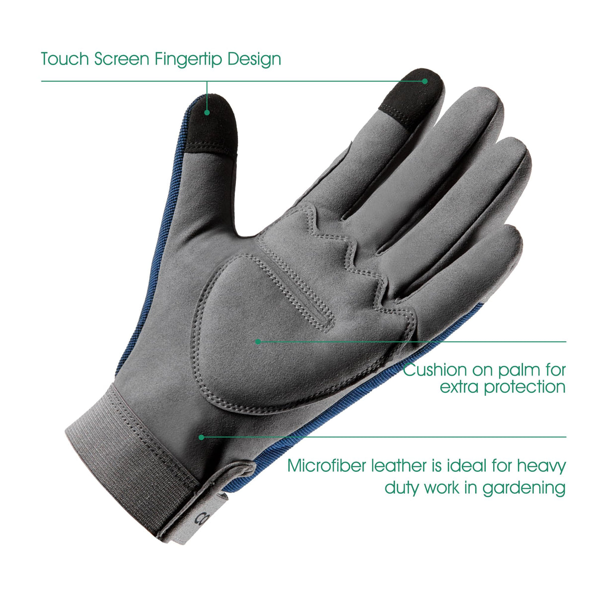 COOLJOB touchscreen-friendly gloves let you use phones without removing them.