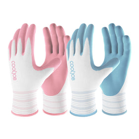 COOLJOB women's gardening gloves with breathable knit for comfortable all-day use