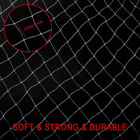 Coolrunner 1-inch mesh detail illustrating wildlife-safe design.