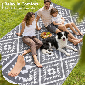 CoolTop 8x10 foldable rug, portable for travel and camping