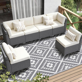 CoolTop 8x10 rug suited for RV trips and outdoor gatherings