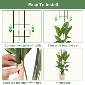 Coomin soft plant ties leave no marks and guide vines gently.