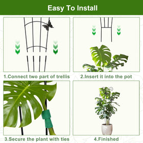 COOMIN soft ties included for gentle growth of stems