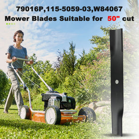 Cooouds 50-inch TimeCutter blade for zero-turn decks.