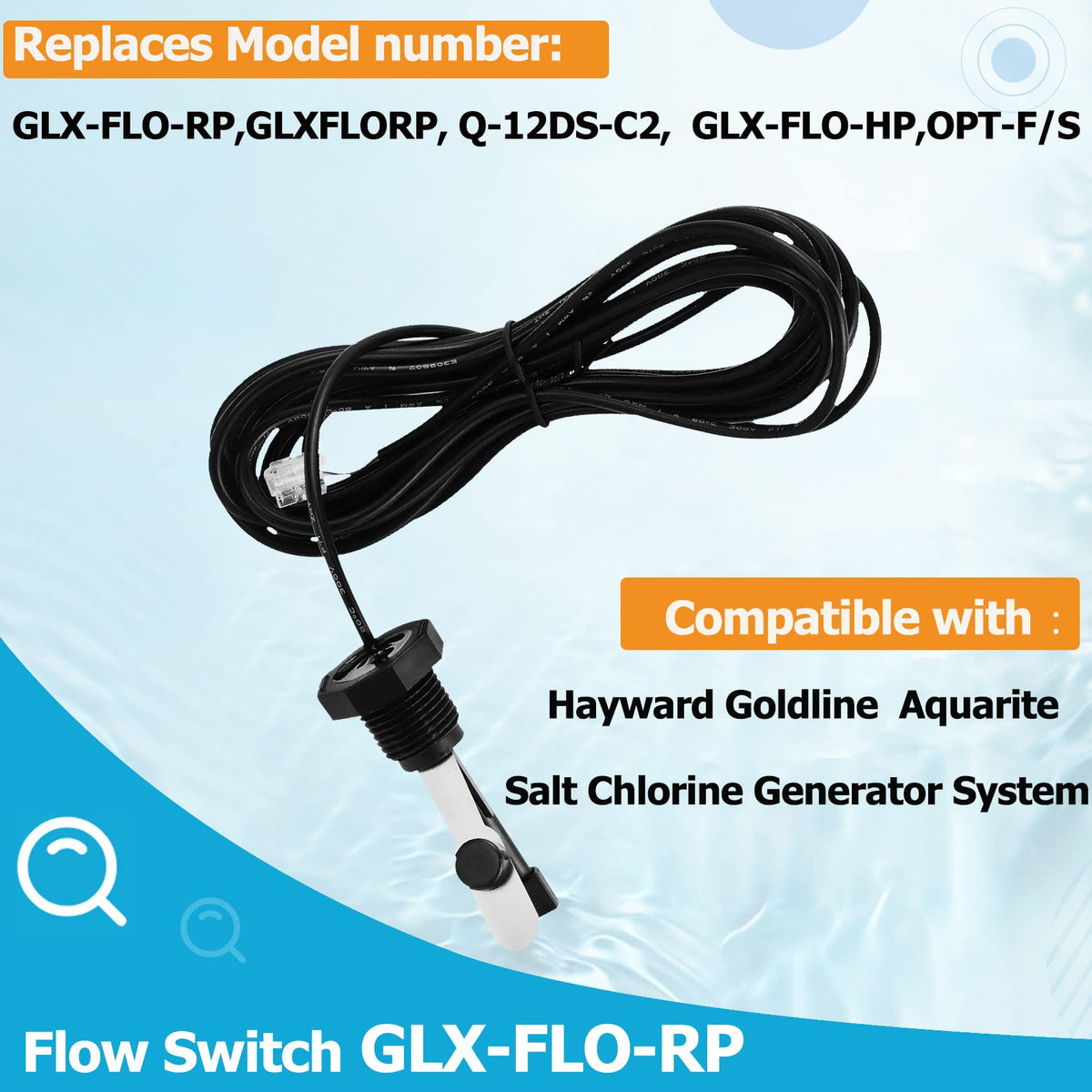 Cooouds GLX-FLO-RP 15-foot cable enables flexible installation in tight spaces