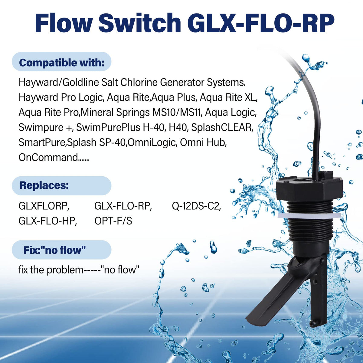 Cooouds flow switch prevents no-flow errors in Hayward salt pools
