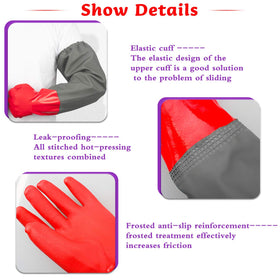 Coopache aquarium gloves keeping hands warm during cold water tasks