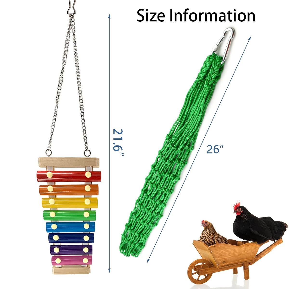 CooShou enrichment toy adds melodic stimulation to coop play