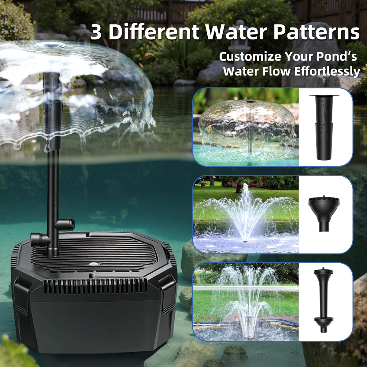 Coospider-Repta six-layer filtration media for debris capture