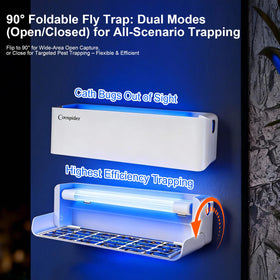 Coospider-REPTA flip-front design allows discreet placement when guests are present.