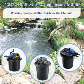 Coospider-Repta UV bulb with 253-7nm peak for efficient water treatment.