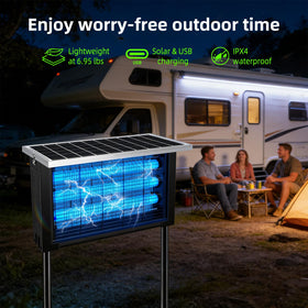 COOSPIDER UV USB charging for quick top-ups when needed.