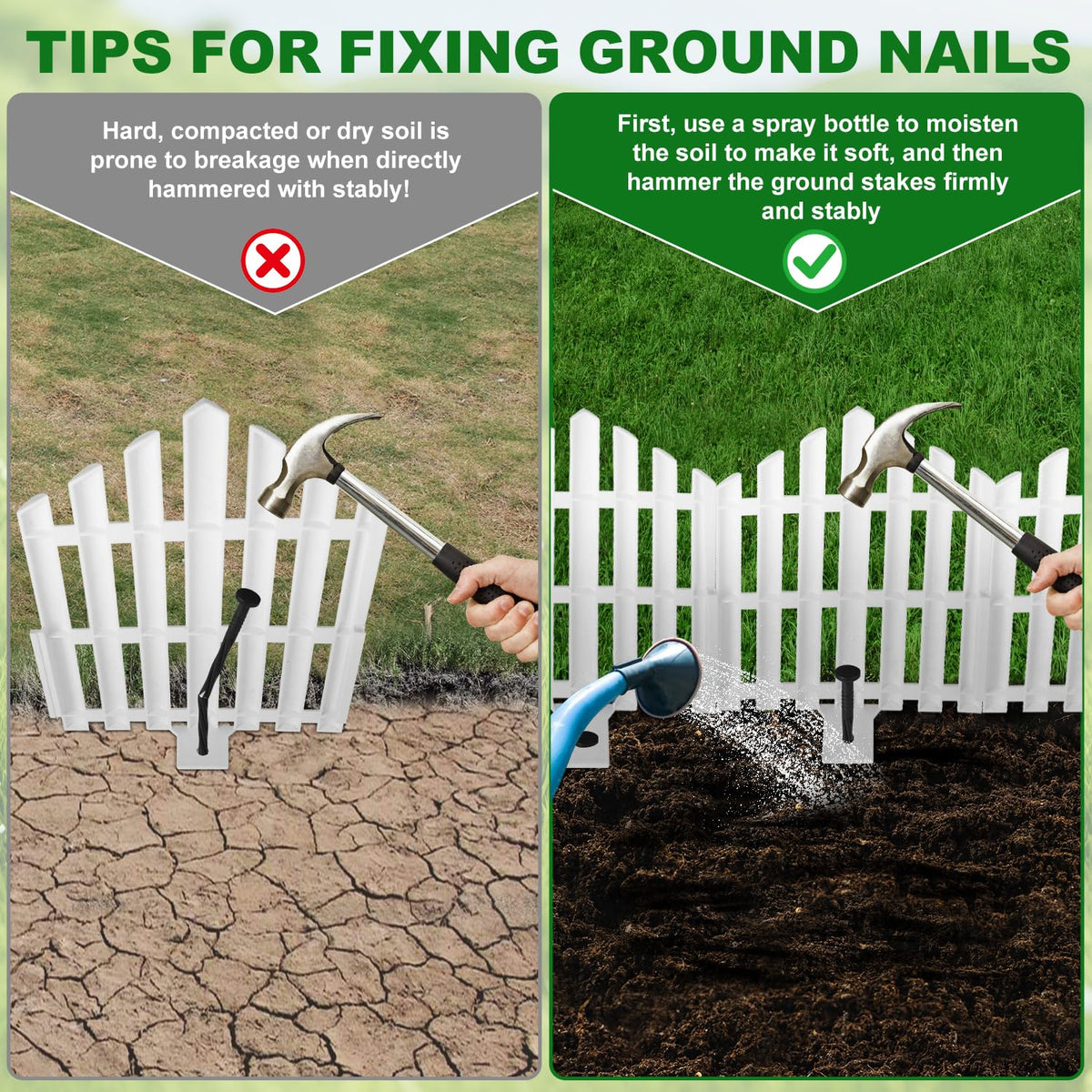 CooTentler bendable border design shown around curved garden bed