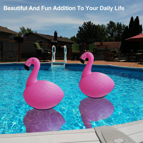Cootway night glow enhances pool area and ambiance