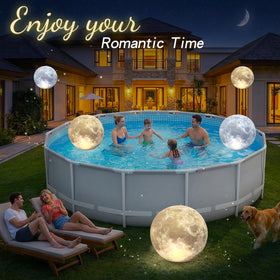 Cootway moon light adds festive decor for garden and patio events.