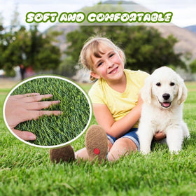 CooZero grass mat highlights drainage holes for quick drying after use