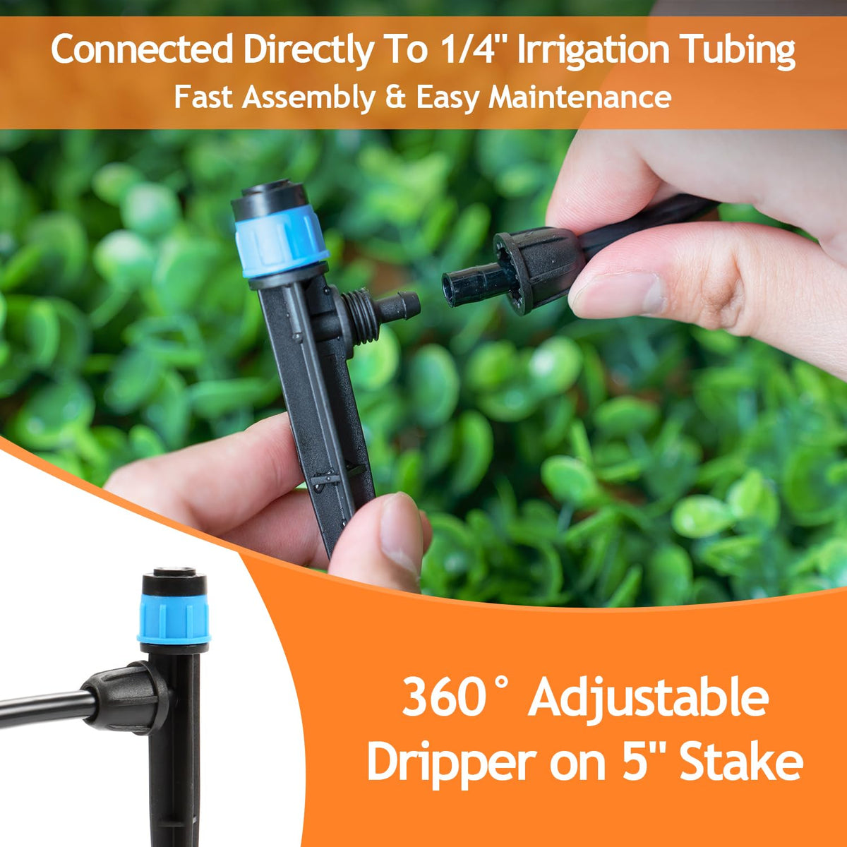 Copadri 360-degree flow control supports varied spacing and coverage