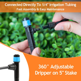 Copadri 360-degree flow control supports varied spacing and coverage