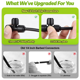 Copadri 1/4-inch tees resist deformation for reliable year-round use.