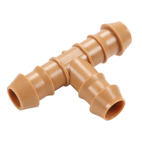 Copadri half-inch drip tee fittings in a 25-pack for quick setup and reliable connections.