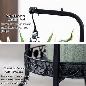 COPREE iron-frame build offers sturdy support for indoor and outdoor use.