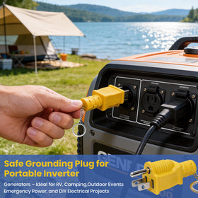 Compact and durable design ideal for RV travel kits and camping trips.