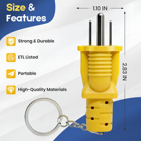 CORDMITPRO floating neutral adapter aiding RV EMS and surge protectors to operate without ground warnings.