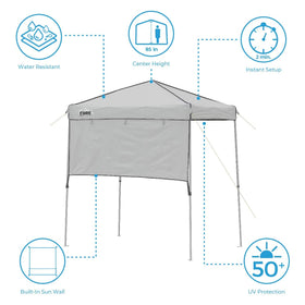 CORE Instant adjustable telescoping legs customize height on uneven ground.