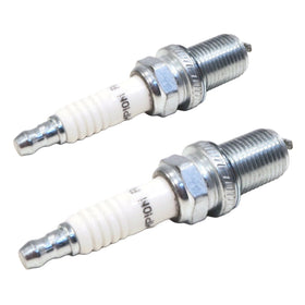 CORINTH RC12YC two-pack spark plugs for Briggs & Stratton OHV engines.