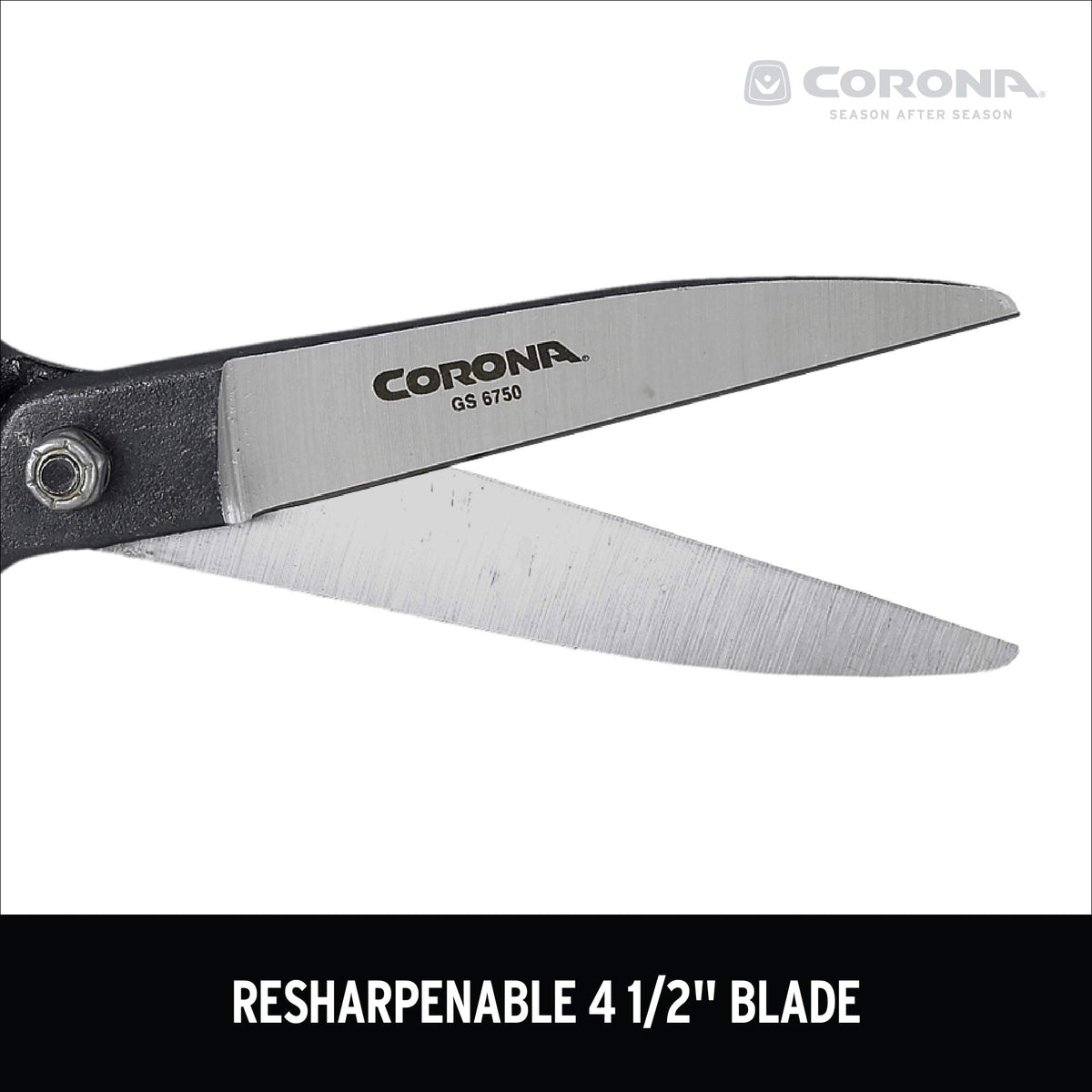 Limited lifetime warranty on Corona ClassicCUT Grass Shear.