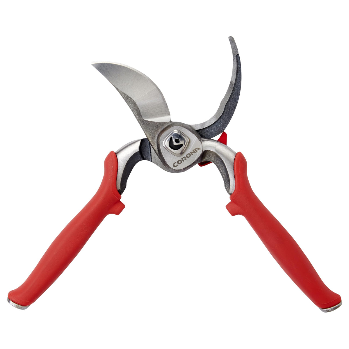 Corona DualCUT ergonomic red handles provide comfortable grip.