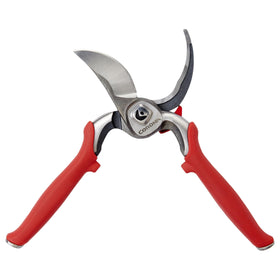 Corona DualCUT ergonomic red handles provide comfortable grip.