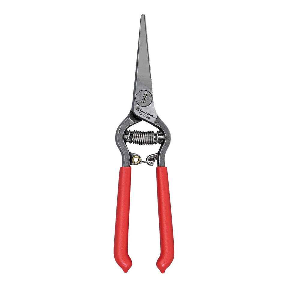 Corona FS-4350 thinning shears with cushioned grip for precise thinning