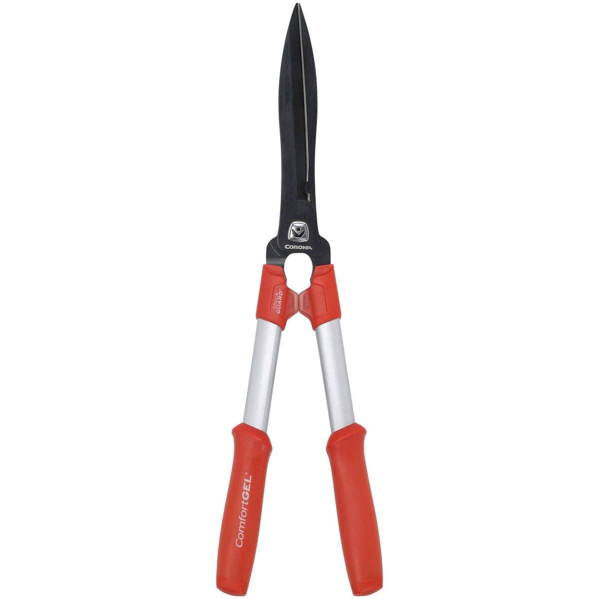 Corona HS3244 ComfortGEL hedge shear 9-inch blade close-up for precise trimming