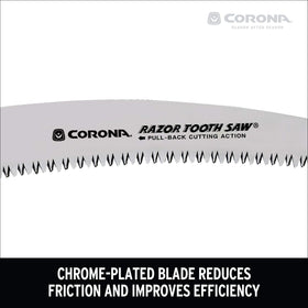 Corona RazorTOOTH pruning saw impulse-hardened teeth extend tool life